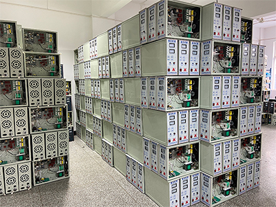 Atelier de stockage de pièces par ultrasons