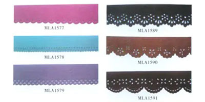 Exemples de motifs en dentelle