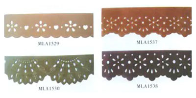 Exemples de motifs en dentelle