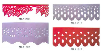 Exemples de motifs en dentelle