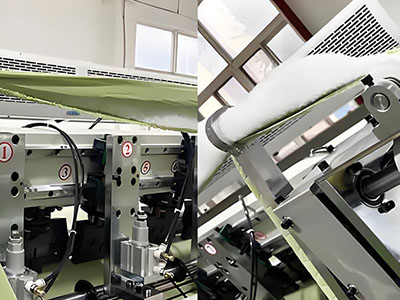 Machine de matelassage à ultrasons automatique