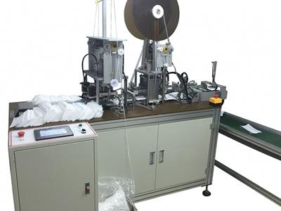 Machine de soudure ultrasons pour boucle interne de masque jetable