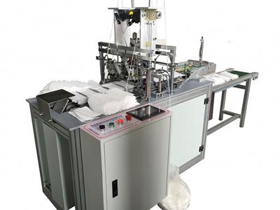 Machine de soudure ultrasons pour boucle externe de masque jetable